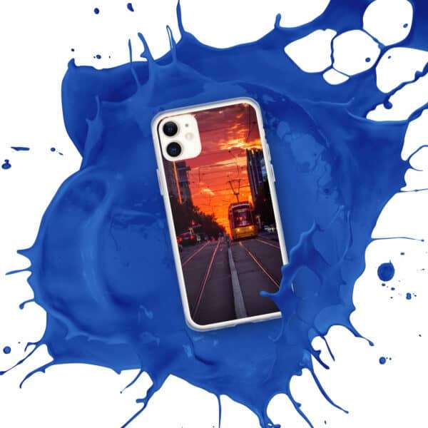 Sunset Express - Clear Case for iPhone® (non-MagSafe) - Image 9