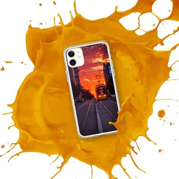 Sunset Express - Clear Case for iPhone® (non-MagSafe) - Image 10