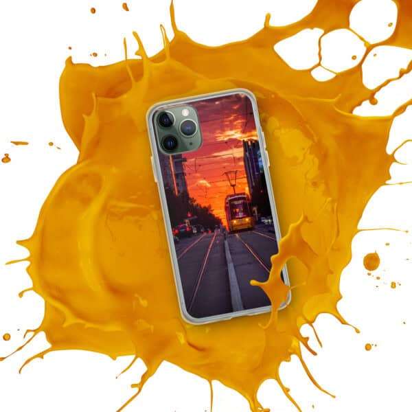 Sunset Express - Clear Case for iPhone® (non-MagSafe) - Image 7