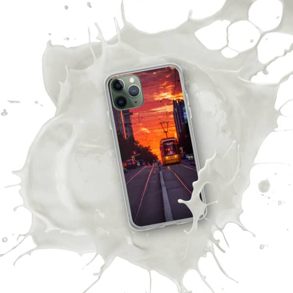 Sunset Express - Clear Case for iPhone® (non-MagSafe) - Image 5