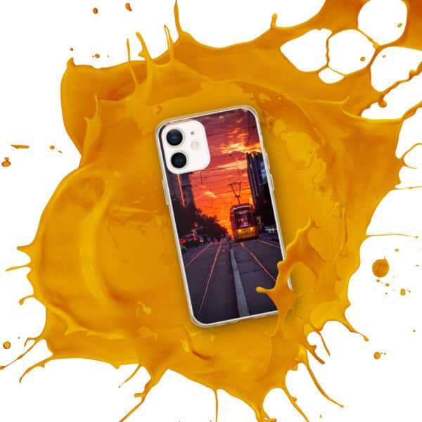 Sunset Express - Clear Case for iPhone® (non-MagSafe) - Image 13