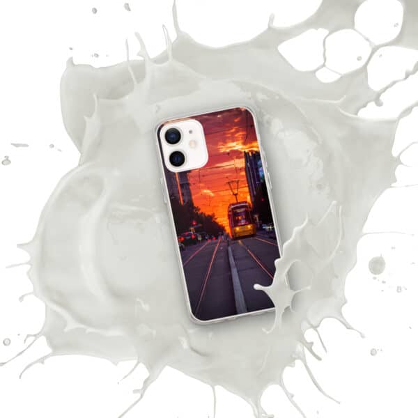 Sunset Express - Clear Case for iPhone® (non-MagSafe) - Image 11