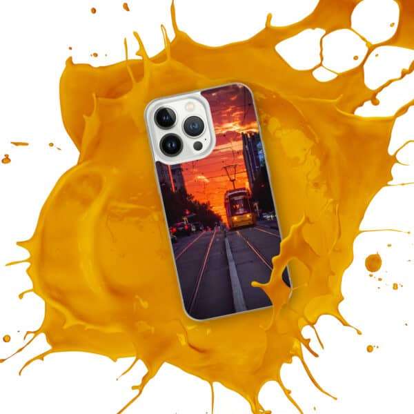 Sunset Express - Clear Case for iPhone® (non-MagSafe) - Image 31
