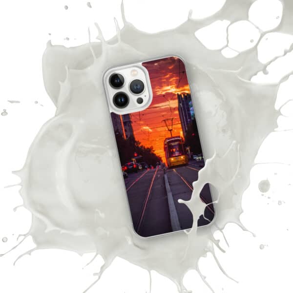 Sunset Express - Clear Case for iPhone® (non-MagSafe) - Image 26