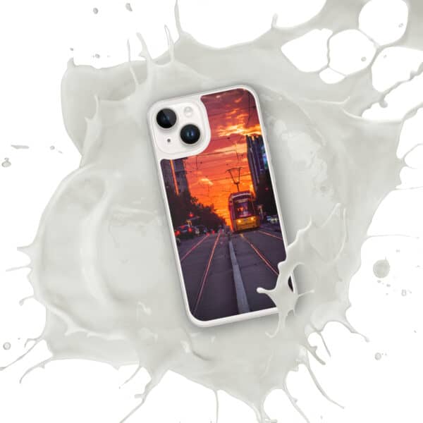 Sunset Express - Clear Case for iPhone® (non-MagSafe) - Image 44