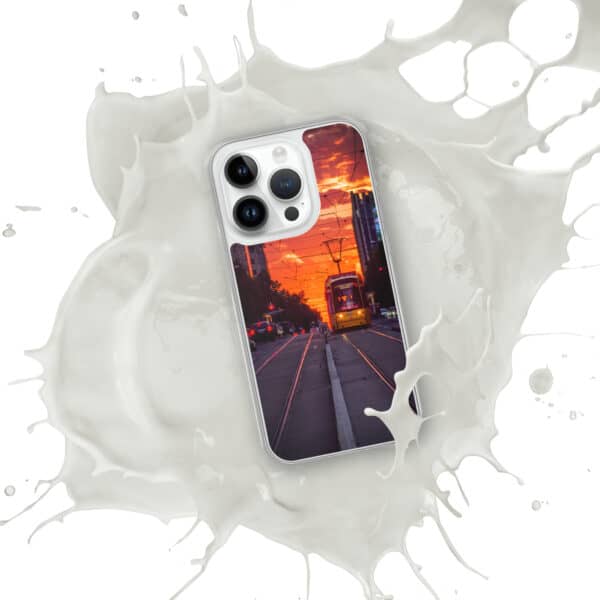 Sunset Express - Clear Case for iPhone® (non-MagSafe) - Image 41