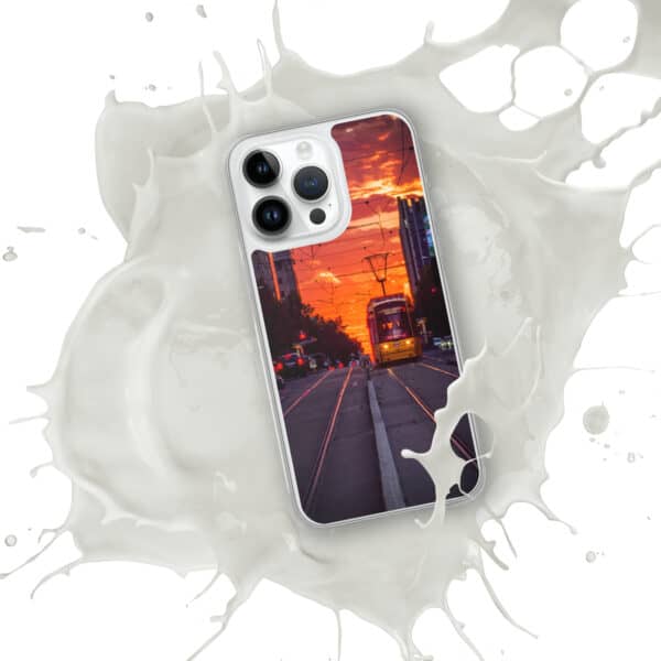 Sunset Express - Clear Case for iPhone® (non-MagSafe) - Image 38