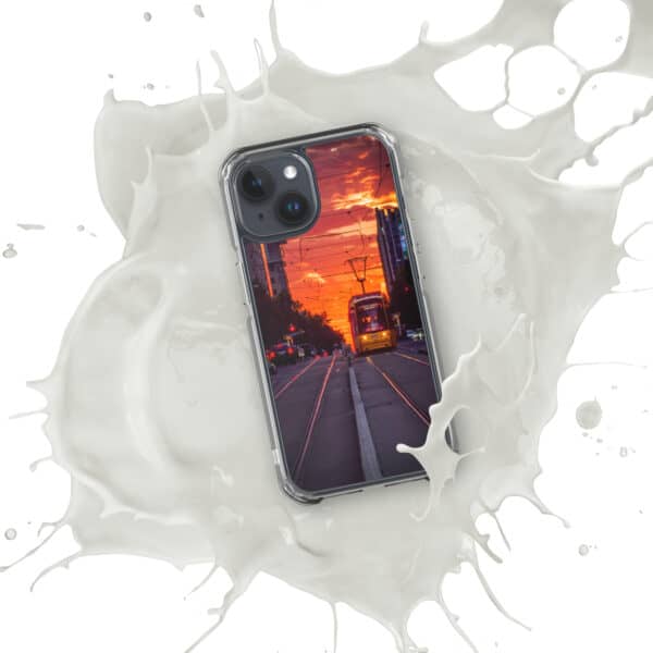 Sunset Express - Clear Case for iPhone® (non-MagSafe) - Image 56