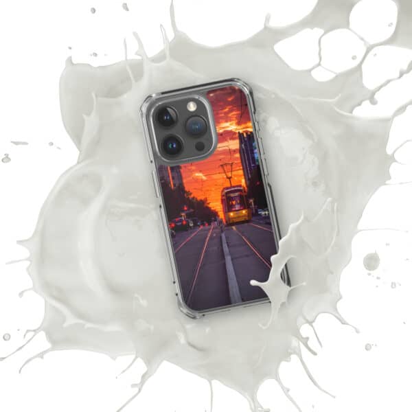 Sunset Express - Clear Case for iPhone® (non-MagSafe) - Image 53