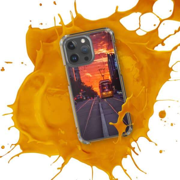 Sunset Express - Clear Case for iPhone® (non-MagSafe) - Image 52