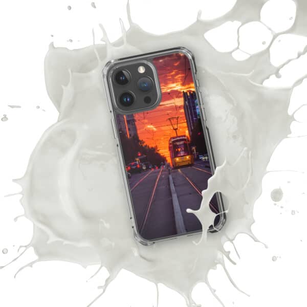 Sunset Express - Clear Case for iPhone® (non-MagSafe) - Image 50