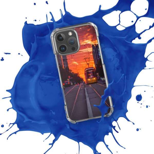 Sunset Express - Clear Case for iPhone® (non-MagSafe) - Image 62