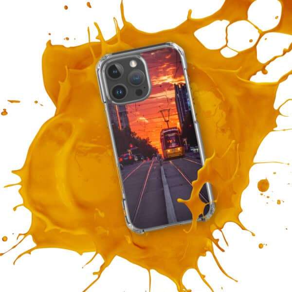 Sunset Express - Clear Case for iPhone® (non-MagSafe) - Image 63