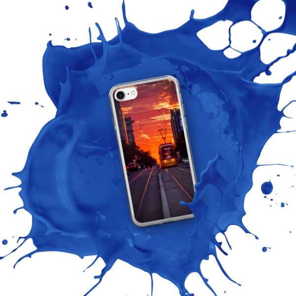 Sunset Express - Clear Case for iPhone® (non-MagSafe) - Image 71