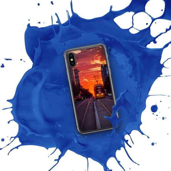 Sunset Express - Clear Case for iPhone® (non-MagSafe) - Image 77