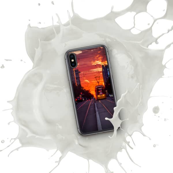 Sunset Express - Clear Case for iPhone® (non-MagSafe) - Image 76